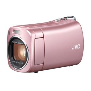 【中古】（人並み外れたに好いたらしい）JVC KENWOOD JVC  テレビカメラ BabyMovie 内蔵記憶装置32GB サクラ色 GZ-N5-P