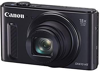 【中古】（人並み外れたに好いたらしい）Canon デジタル写真機 PowerShot SX610 HS 黒いこと 光学18倍望遠レンズ PSSX610HS(BK)