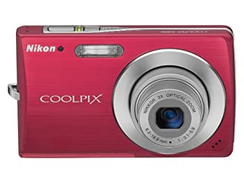 【中古】（人並み外れたに似つかわしい）Nikon デジタル写真機 COOLPIX (クールピクス) S200 赤いこと  COOLPIX S200R