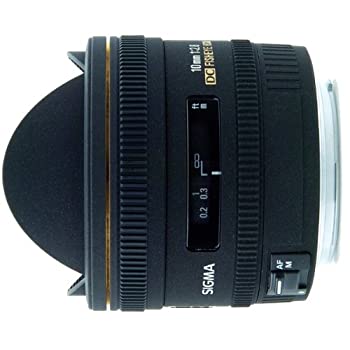 【中古】SIGMA 単焦点魚眼レンズ 10mm F2.8 EX DC FISHEYE HSM ペンタックス用 対角線魚眼 APS-C専用 477615