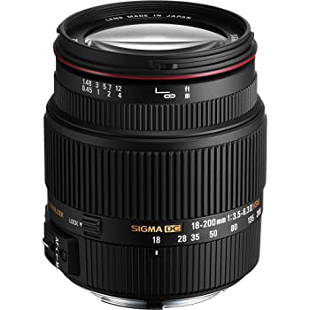 【中古】(未使用品)SIGMA 高倍率ズームレンズ 18-200mm F3.5-6.3IIDC OS HSM ニコン用 APS-C専用｜GoodLifeStore