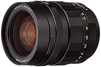 【中古】（非常に良い）VoightLander 単焦点レンズ NOKTON 17.5mm F0.95 Micro Four Thirds マイクロフォーサーズ対応 17.5F0.95BK