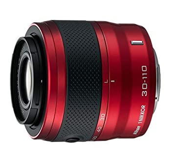 【中古】Nikon 1 30-110粍 f/3.8-5.6 VR Nikkor水晶体（赤いこと） カメラ用交換レンズ-カメラ・ビデオカメラ・光学機器