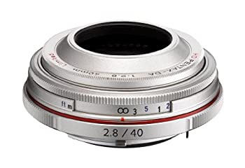 【中古】PENTAX リミテッドレンズ パンケーキレンズ 標準単焦点レンズ HD PENTAX-DA40mmF2.8 Limited シルバー Kマウント APS-Cサイズ 21400