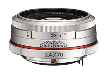 【中古】（非常に良い）PENTAX リミテッドレンズ 望遠単焦点レンズ HD PENTAX-DA70mmF2.4Limited シルバー Kマウント APS-Cサイズ 21440