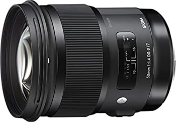 【中古】SIGMA 単興味の中心判定基準水晶体 Art 50粍 F1.4 DG HSM ニコン用 フルサイズ相応う 311551