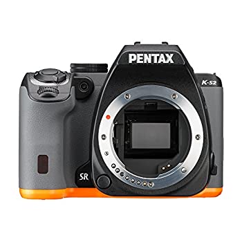 PENTAX デジタル一眼レフ PENTAX K-S2 (ブラック×オレンジ) (BLACK