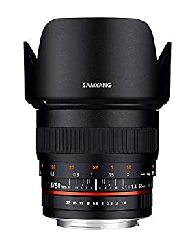 【中古】（非常に良い）SAMYANG 単焦点標準レンズ 50mm F1.4 マイクロフォーサーズ用 フルサイズ対応