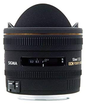 【中古】(非常に良い)Sigma 10mm f/2.8 EX DC HSM 魚眼レンズ キヤノン デジタル一眼レフカメラ用 国際版|GoodLifeStore
