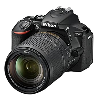 【中古】（人並み外れたに似つかわしい）Nikon デジタル一眼二眼レフ写真機 D5600 18-140 VR 水晶体一揃いの道具 黒いこと D5600LK18-140BK