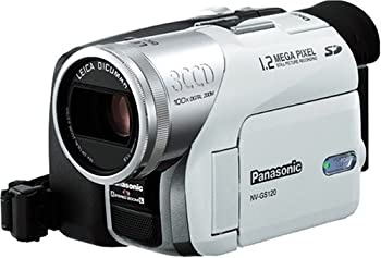 【中古】（非常に良い）パナソニック NV-GS120K-W デジタルビデオカメラ ホワイト