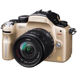【中古】(未使用品)パナソニック デジタル一眼カメラ GH1 レンズキット コンフォートゴールド DMC-GH1A-N|GoodLifeStore