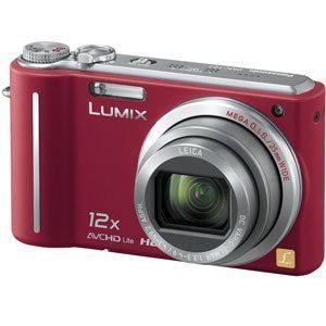 【中古】（非常に良い）パナソニック デジタルカメラ LUMIX1010万画素 光学12倍ズーム(レッド)DMCTZ7R DMC-TZ7-R｜GoodLifeStore