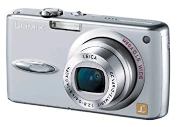 【中古】（人並み外れたに似つかわしい）パナソニック 6メガ/広角28粍 LUMIX DMC-FX01-S(しろがね色)