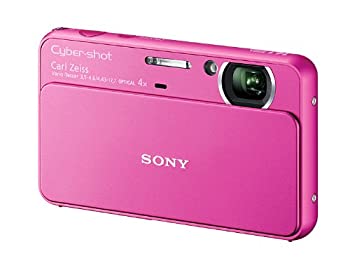【中古】（非常に良い）ソニー SONY デジタルカメラ Cybershot T99 (1410万画素CCD/光学x4/デジタルx8) ピンク DSC-T99/P