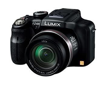 【中古】（非常に良い）パナソニック デジタルカメラ ルミックス FZ48 ブラック DMC-FZ48-K