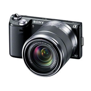 【中古】（非常に良い）ソニー SONY デジタル一眼カメラ α NEX-5N ズームレンズキット ブラック NEX-5NK/B