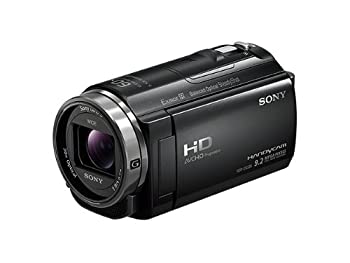 【中古】（非常に良い）ソニー SONY ビデオカメラ Handycam CX535 内蔵メモリ32GB ブラック HDR-CX535/B