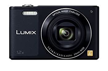 【中古】（人並み外れたに似つかわしい）パナソニック デジタル写真機 ルミックス SZ10 光学12倍 黒いこと DMC-SZ10-K
