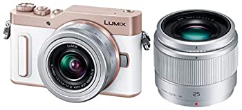 【中古】（人並み外れたに好いたらしい）パナソニック 銀鏡受け答え一眼写真機 ルミックス GF10 ダブルレンズキット 判定基準望遠レンズ/単興味の中心水晶体属する 白いこと DC-GF10W-W