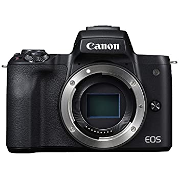 【中古】（人並み外れたに似つかわしい）キヤノン EOS Kiss M 上半身 黒いこと