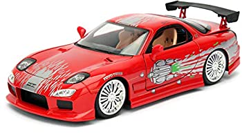 【中古】1:25 FAST \u0026 FURIOUS DIECAST MINICAR Dom\u0027S Mazda RX-7 おもちゃ-車