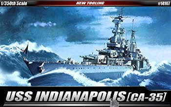 【中古】（非常に良い）GSIクレオス ACADEMY 1/350 USS インディアナポリス (CA-35) AM14107