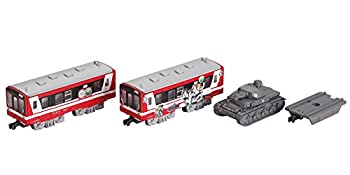 【中古】（非常に良い）Bトレインショーティー 鹿島臨海鉄道6000形・ガールズ&パンツァー・ラッピング車 (気動車2両+IV号戦車)