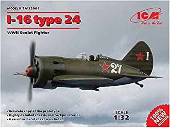 【中古】（非常に良い）ICM 1/32 ソビエト空軍 ポリカルポフ I-16 タイプ24 プラモデル 32001