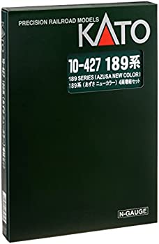 【中古】（非常に良い）KATO Nゲージ 189系 あずさニューカラー 増結 4両セット 10-427 鉄道模型 電車