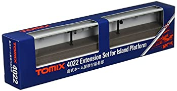 【中古】(未使用品)TOMIX Nゲージ 島式ホームセット 屋根付延長部 4022 鉄道模型用品