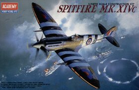【中古】（非常に良い）アカデミー 1/48 スピットファイアー MK XIV-C AM12274 プラモデル