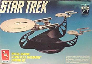 【中古】Star Trek 3-Piece U.S.S. Enterprise Chrome Set [Special Edition]
