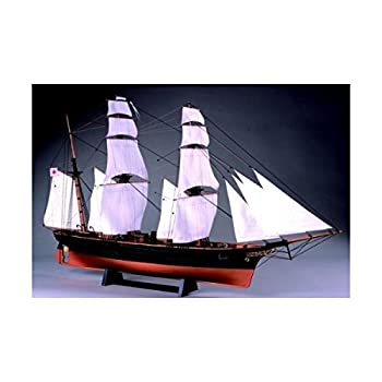 【中古】（非常に良い）ウッディジョー 1/75 咸臨丸 帆付 木製帆船模型 組立キット