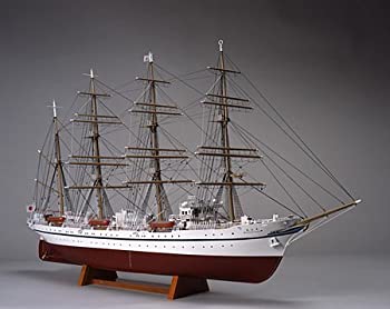 【中古】（非常に良い）ウッディジョー 1/160 日本丸 帆無 木製帆船模型 組立キット