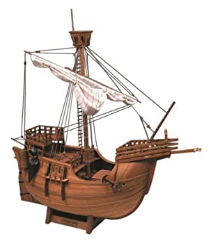 【中古】（非常に良い）ウッディジョー 1/30 カタロニア船 木製帆船模型 組立キット
