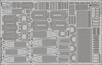【中古】エデュアルド 1/200 53080 ドイツ戦艦 ビスマルク 救命艇