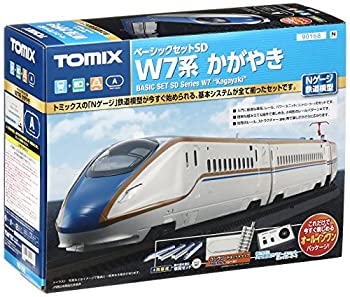 【中古】TOMIX Nゲージ ベーシックセットSD W7系 かがやき 90168 鉄道模型 入門セット