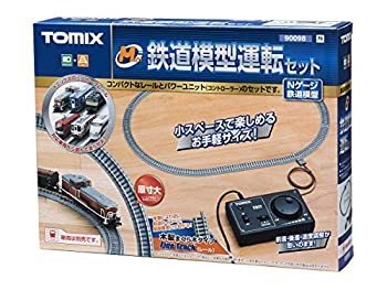 【中古】（非常に良い）TOMIX Nゲージ ミニ 鉄道模型運転セット 90098 鉄道模型 レールセット