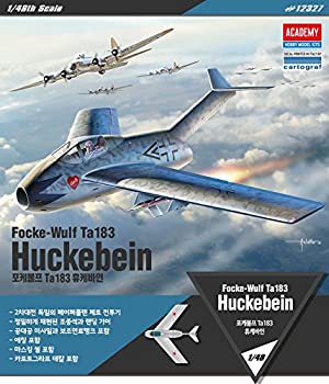 【中古】（非常に良い）アカデミー 1/48 Focke-Wulf Ta183 Huckebein #12327 ACADEY HOBBY MODEL KITS