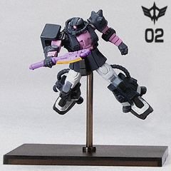 【中古】（非常に良い）ガンダムコレクションNEO4 高機動型ザク02(マルチ 黒い三連星)マッシュ機 《ブラインドボックス》