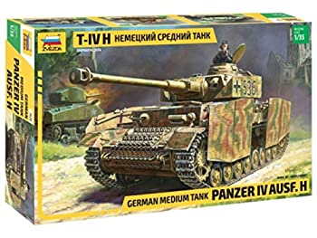 【中古】ズベズダ 1/35 ドイツ軍 4号戦車 H型 プラモデル ZV3620|GoodLifeStore