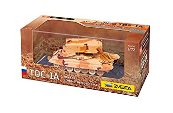 【中古】（非常に良い）ズベズダ 1/72 TOS-1A ロシア多連装砲ロケットランチャー 塗装済み完成品 プラモデル