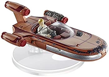 【中古】スター・ウォーズ 2018 ホットウィール ダイキャスト スターシップス 1パック ルーク・スカイウォーカー's ランドスピーダー / STAR WARS HOT WH