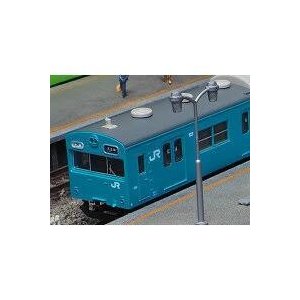 【中古】（非常に良い）グリーンマックス Nゲージ JR103系初期車 関西形A スカイブルー 増結用中間車3両セット 1236M 鉄道模型 電車