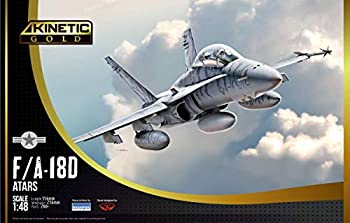 【中古】（非常に良い）キネティック 1/48 アメリカ海兵隊 F/A-18D ATARS プラモデル KNE48033
