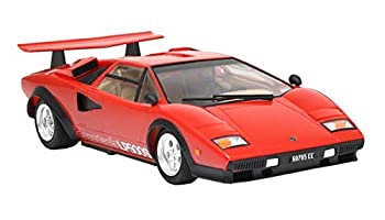【中古】（非常に良い）タミヤ 1/24 スケール特別企画商品 ランボルギーニ カウンタック LP500S (クリヤーコートレッドボディ) プラモデル 25419