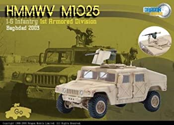 【中古】（非常に良い）ドラゴンアーマー 【60050】　1/72 完成ミニチュアタンク　ダイキャスト HMMWV M1025 1-6 Infantry 1st Aramored Division Baghdad 2003