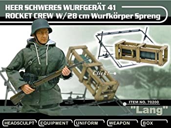 【中古】ドラゴン 1/6 ドイツ陸軍 ロケット兵 ラング プラモデル