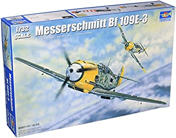 【中古】（非常に良い）トランペッター 1/32 メッサーシュミット Bf109E-3 プラモデル